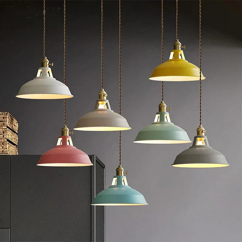 Industrial Pendant Light with Modern Design