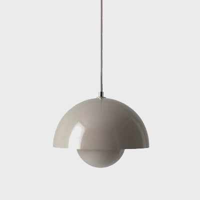 Nordic Multicolored Semicircle Pendant Light