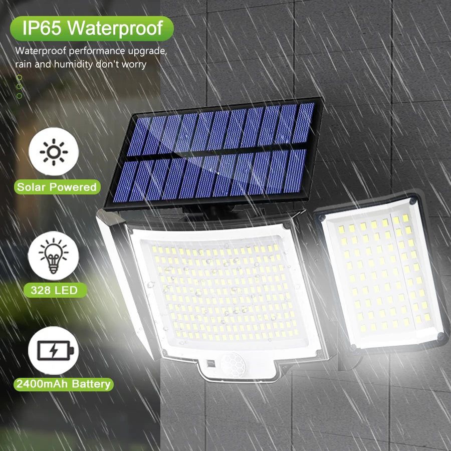 SolarGuard 270° Motion Flood Light
