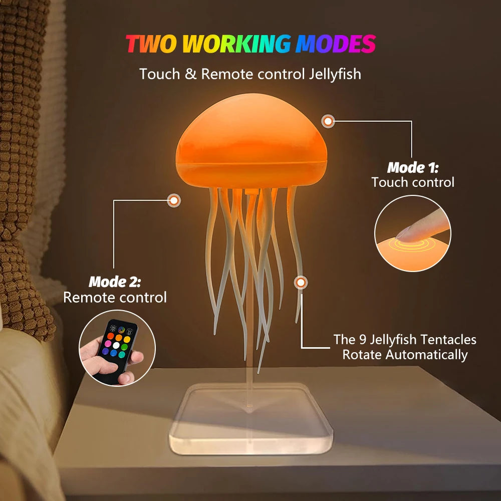 OCEANLUME™ – MESMERISING FLOATING JELLYFISH LAMP