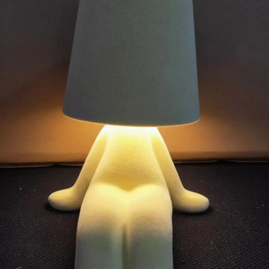 LUMORA™ – GOLD THINKER NIGHT LIGHT