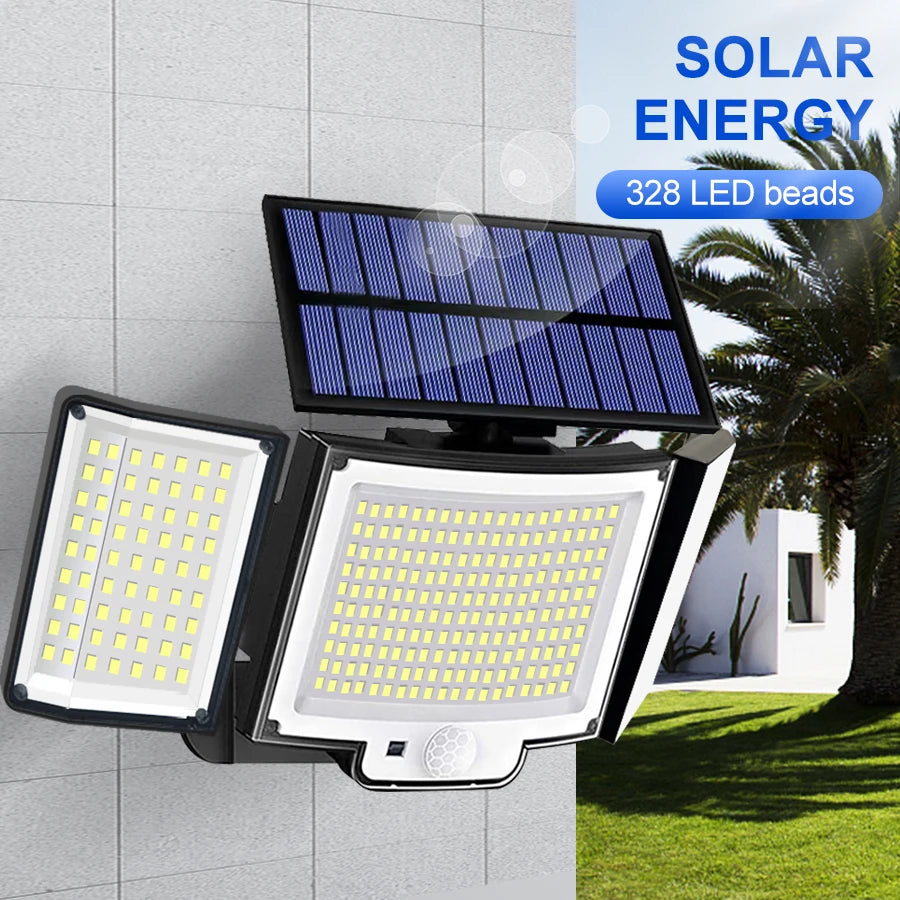 SolarGuard 270° Motion Flood Light