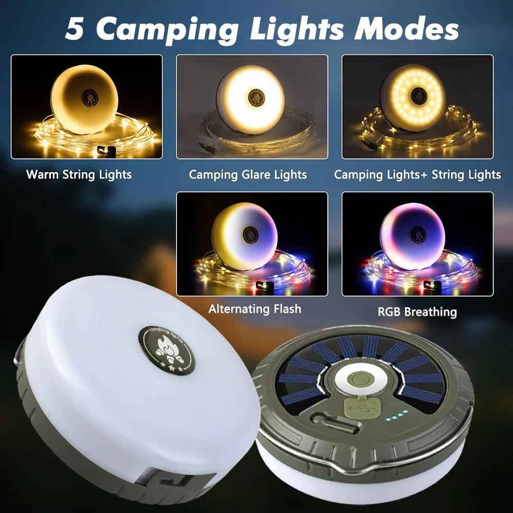 LUMINOVA™ – ALL-IN-ONE RECHARGEABLE CAMPING LANTERN