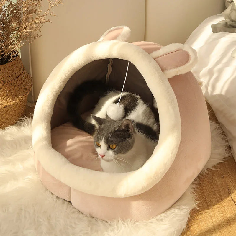 FLUFFDEN™ – CARTOON COMFY PET SLEEPING BED
