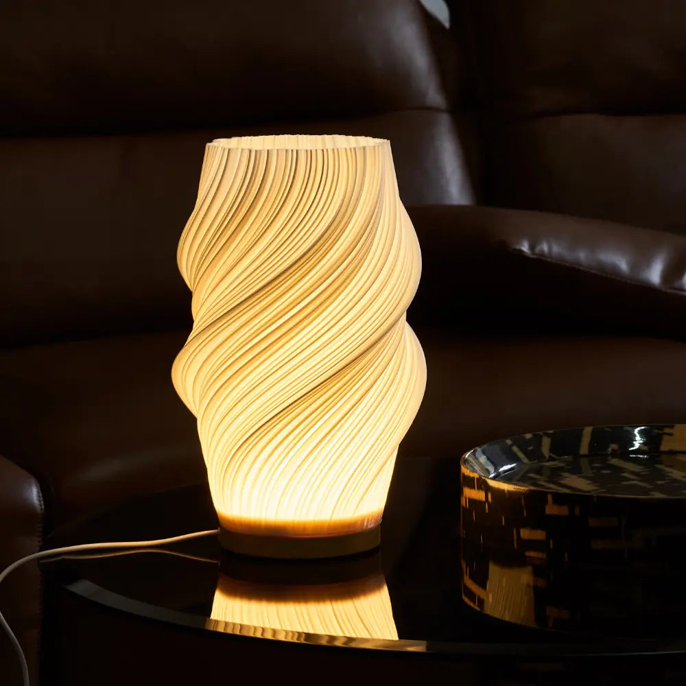 LumiWave™ Sculpted USB Table Lamp