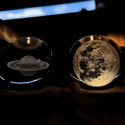 LUMIVORA™ – 3D Galaxy Crystal Sphere Lamp