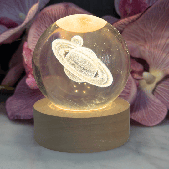 LUMIVORA™ – 3D Galaxy Crystal Sphere Lamp