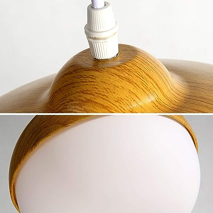 Pendant Light with Moon-Shaped Design