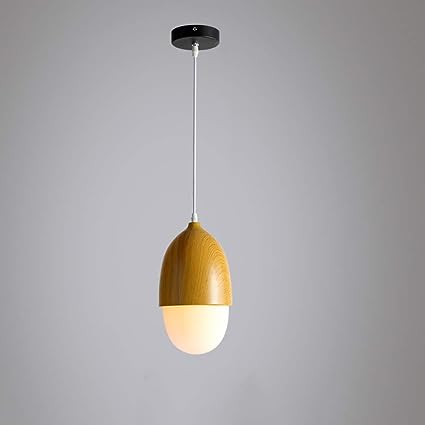 Pendant Light with Moon-Shaped Design