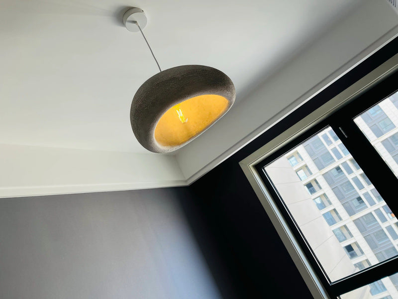 Modern Pendant Light with Organic Design