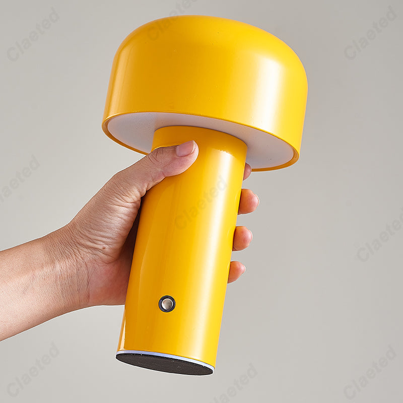 Wireless Dimmable Touch Table Lamp – Mushroom Design