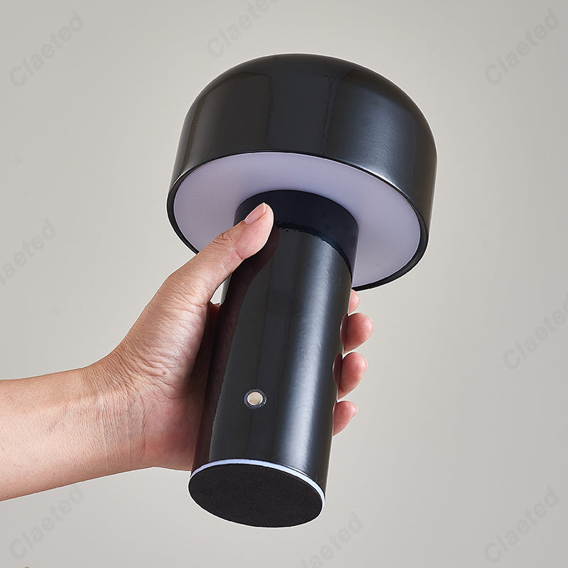 Wireless Dimmable Touch Table Lamp – Mushroom Design