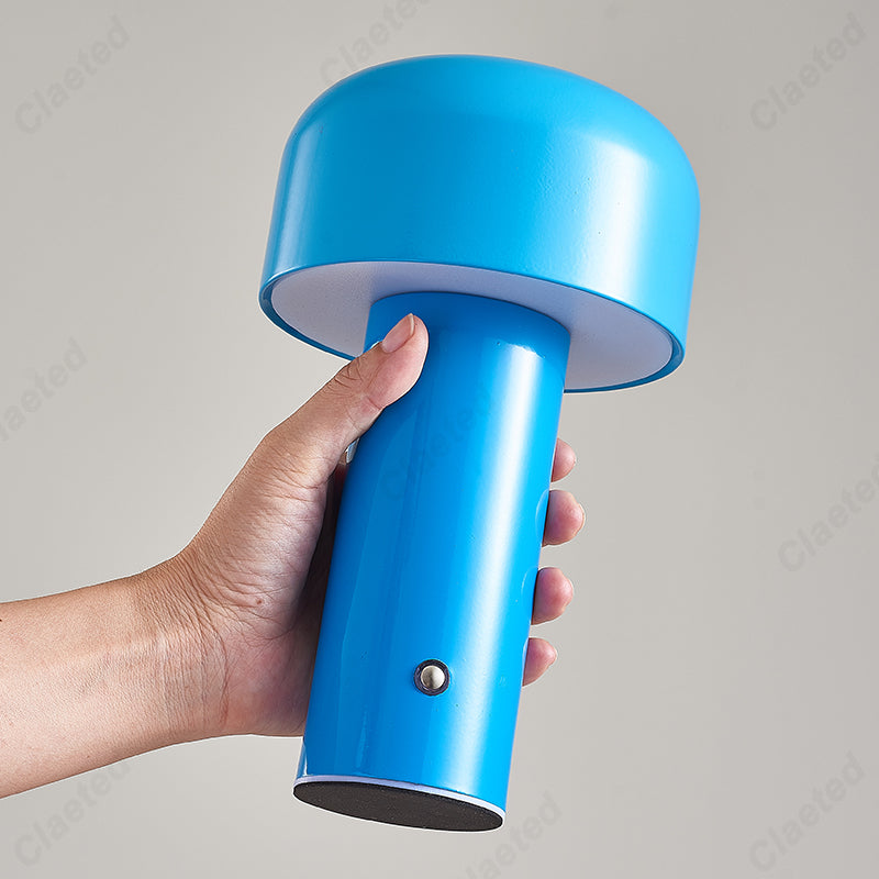 Wireless Dimmable Touch Table Lamp – Mushroom Design