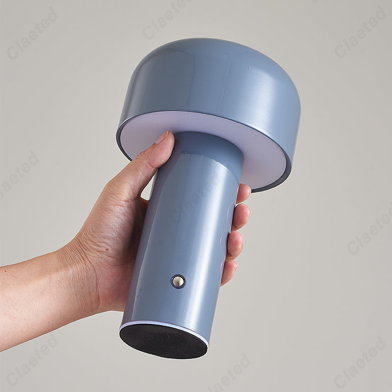 Wireless Dimmable Touch Table Lamp – Mushroom Design