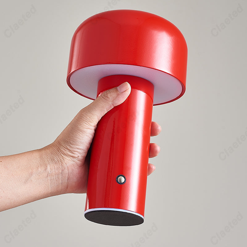 Wireless Dimmable Touch Table Lamp – Mushroom Design