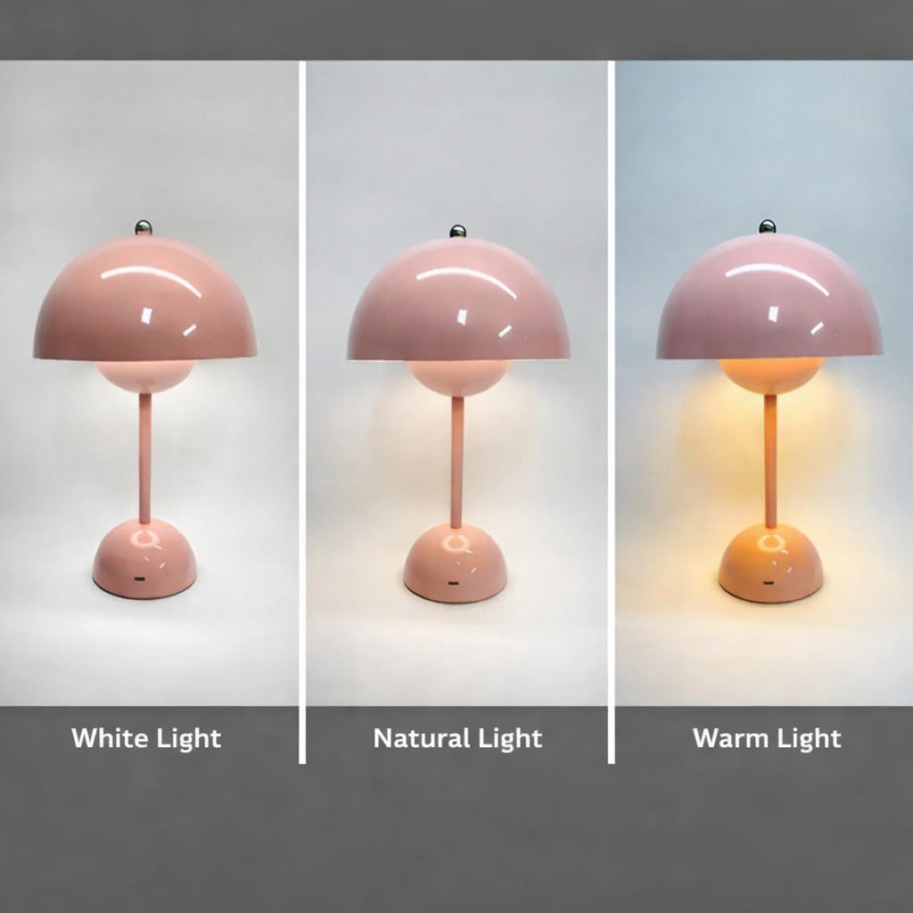 Dimmable Scandinavian Table Lamp with Minimalist Design