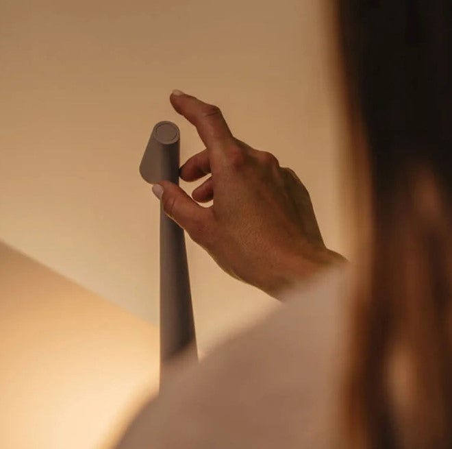 Nocteva Wireless LED Table Lamp - Nordic Minimalist Design