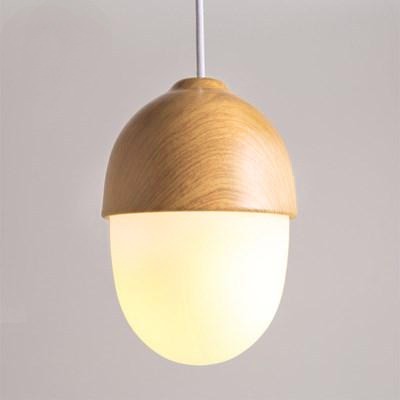 Pendant Light with Moon-Shaped Design