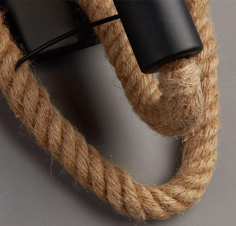 Wall Lamp with Rope – Industrial Design