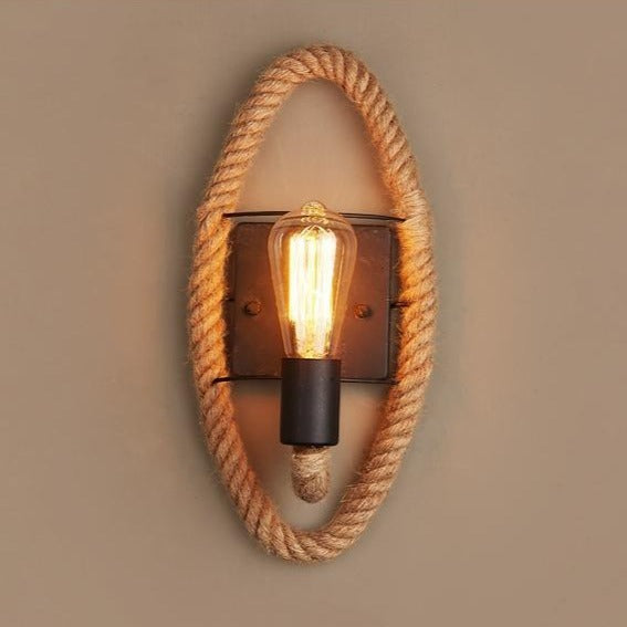 Wall Lamp with Rope – Industrial Design
