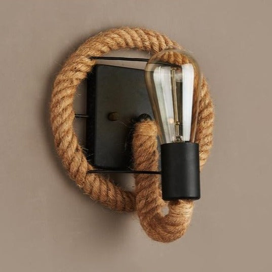 Wall Lamp with Rope – Industrial Design
