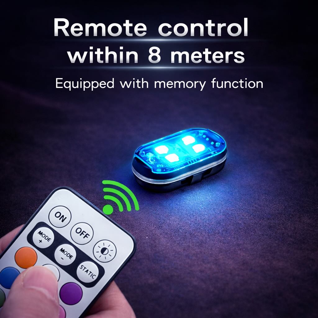 FLARELUX™ – WIRELESS RGB CAR LED LIGHTING KIT
