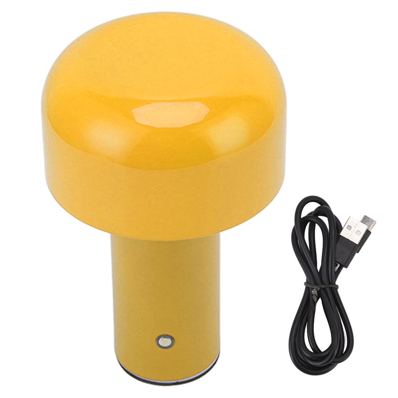 Wireless Dimmable Touch Table Lamp – Mushroom Design