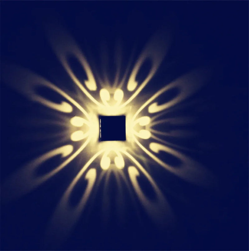LED Wall Light with Adjustable Colors